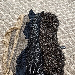 Assorted Scarf Set of 4